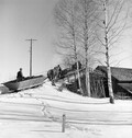 Transport of charcoal to a foundry in JÃ¤rnboÃ¥s, VÃ¤stmanland, Sweden