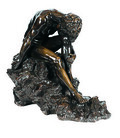 Pensador           Autor: Claire Jeanne Roberte Colinet Ano: 1890 TÃ©cnica: escultura em bronze DimensÃ£o: 28cm x 45cm