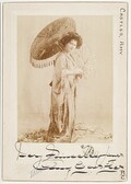 Amy Castles, soprano, as Madama Butterfly, between September 1909-January 1910 / photograph by Talma, Sydney