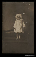 Portrait photograph of a young child