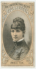 Annie Fox Between the Acts ca. 1880