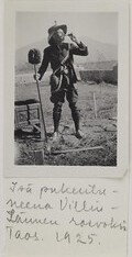 Akseli Gallen-Kallela dressed as a "wild west desperado" in Taos, New Mexico, 1925.