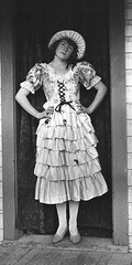 Girl in costume