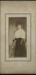 Portrait of Sarah "Sadie" Baldwin Bettis (AC339-016-042-001)