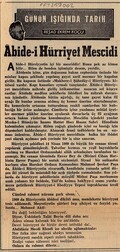 Ã‚bide-i HÃ¼rriyet Mescidi, ÅžiÅŸli, Ä°stanbul