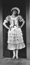 Girl in costume