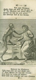 Death dances with a moneylender