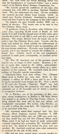 Ore Chimney Mine Article in Toronto Financial Post 1924