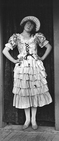 Girl in costume