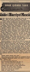Ã‚bide-i HÃ¼rriyet Mescidi, ÅžiÅŸli, Ä°stanbul