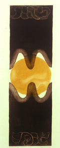GerminaÃ§Ã£o da vida Autor: Thereza Miranda Ano: 1972 TÃ©cnica: Calcografia. Ãgua-tinta e Ãgua-forte (4/30) DimensÃ£o: 75cm x 20cm