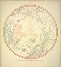 Map of the arctic regions
