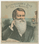 Buckingham's Dye for the Whiskers 1/2 ca. 1885
