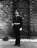 Soldier on parade circa 1905 (archive ref DDX1319-1-21)