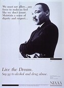 Live the dream, say no to alcohol and drug abuse