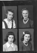 McGuffey High School yearbook portraits 1942