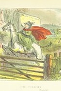 British Library digitised image from page 53 of "Dame Perkins and her Grey Mare; or, the Mount for Market [In verse.] ... With coloured illustrations by Phiz [pseudonym, i.e. H. K. Browne]"