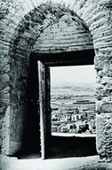 The city view from atop the Ankara Castle, 1937