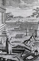 Grave robber flees from a corpse that has come to life