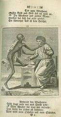 Death dances with a moneylender