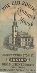Old South Clothing House