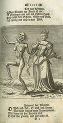 Death dances with the queen