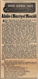 Ã‚bide-i HÃ¼rriyet Mescidi, ÅžiÅŸli, Ä°stanbul