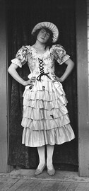 Girl in costume
