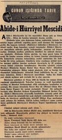 Ã‚bide-i HÃ¼rriyet Mescidi, ÅžiÅŸli, Ä°stanbul