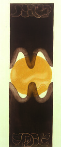 GerminaÃ§Ã£o da vida Autor: Thereza Miranda Ano: 1972 TÃ©cnica: Calcografia. Ãgua-tinta e Ãgua-forte (4/30) DimensÃ£o: 75cm x 20cm