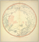 Map of the arctic regions