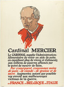 Cardinal Mercier Le Cardinal Supplie L'Adminstration-Alimentaire