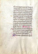 Leaf from a Missal, Fragment