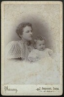 Portrait of Sarah "Sadie" Baldwin Bettis and Irvin Bettis (AC339-016-043-001)