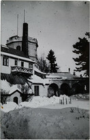 Akseli Gallen-Kallela's atelier and its tower from southwest
