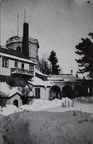 Akseli Gallen-Kallela's atelier and its tower from east