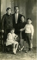 Portrait of Armenian family, Middle East