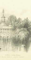 British Library digitised image from page 100 of "Lindah; or the Festival. A metrical romance of ancient Scinde. With minor poems ... By the author of The White Rose Wreath (H. E. Burton), etc"