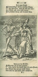 Death dances with the pope