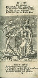 Death dances with the pope