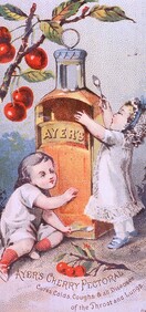 Ayer's Cherry Pectoral Cures Colds, Coughs & All Diseases of the Throat and Lungs