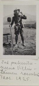 Akseli Gallen-Kallela dressed as a "wild west desperado" in Taos, New Mexico, 1925.