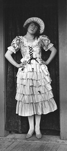 Girl in costume