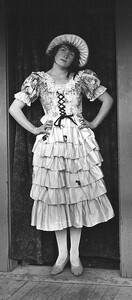 Girl in costume