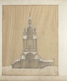 Projet d'un bÃ¢timent de Paul Bigot (1842-1940)