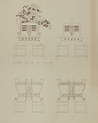 Gustaf NystrÃ¶m: Decorative designs for a gate at Kirjola estate