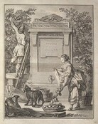 Frontispice du "TraitÃ© des arbres fruitiers"