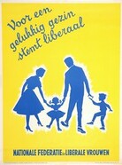 Liberale verkiezingsaffiche, 1958 | Campaign poster, Belgian Liberal Party, National elections 1958