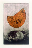 Sky-Trap Autor: Isabel Pons Ano: 1969 TÃ©cnica: Calcografia. Ãgua-forte e Ãgua-tinta (P.A.) DimensÃ£o: 56cm x 35cm