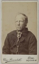 Gustaf Ferdinand AlÃ©n, arrested in Pori and accused of murder, 1893.
